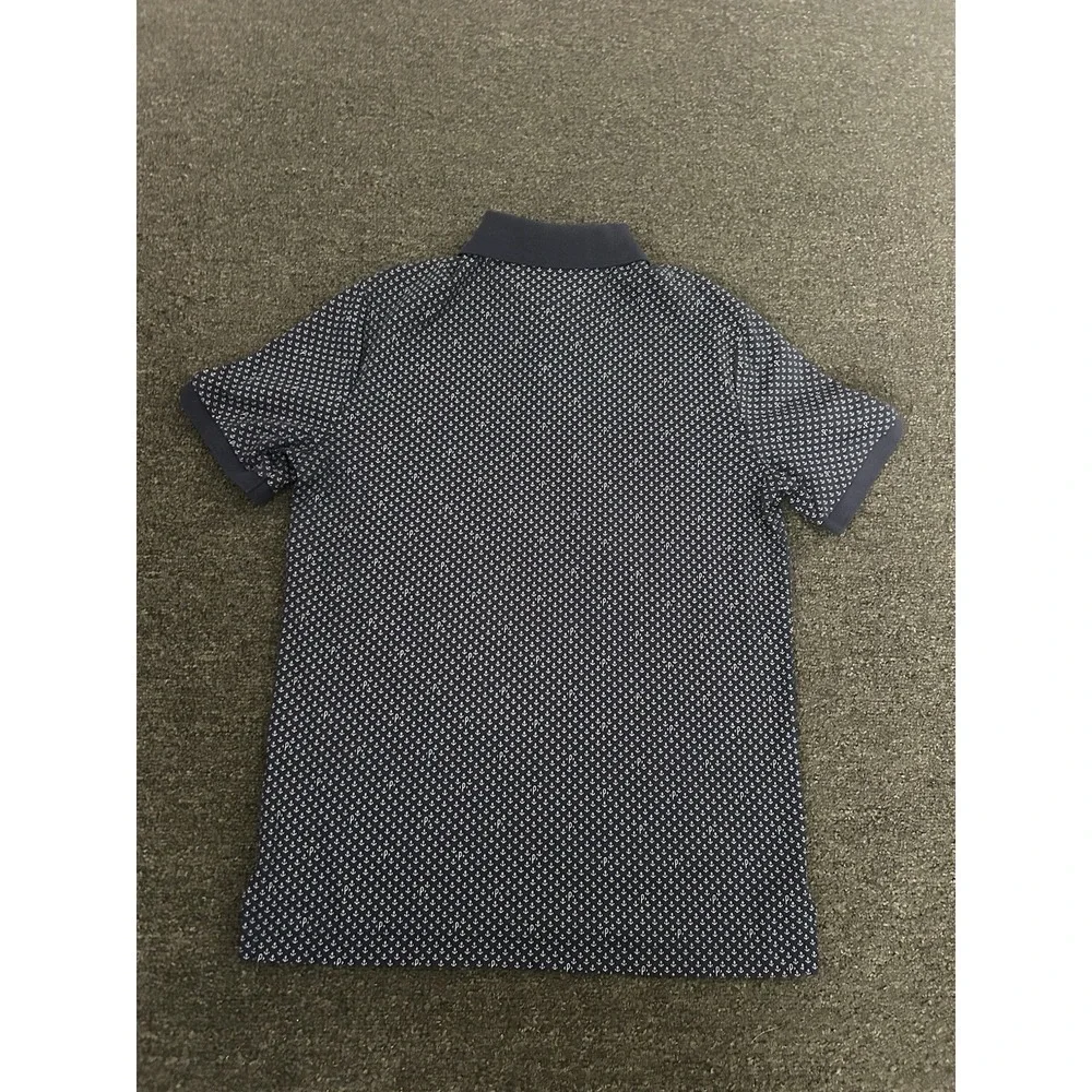 Polo Ralph Lauren Classic Fit Anchor Polo Shirt‎ Navy Mens Small Nautical Preppy